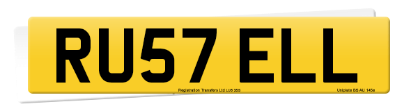 Registration number RU57 ELL